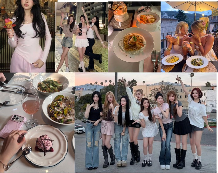 Lifestyle photo montage used as a PinkMoire customer research reference