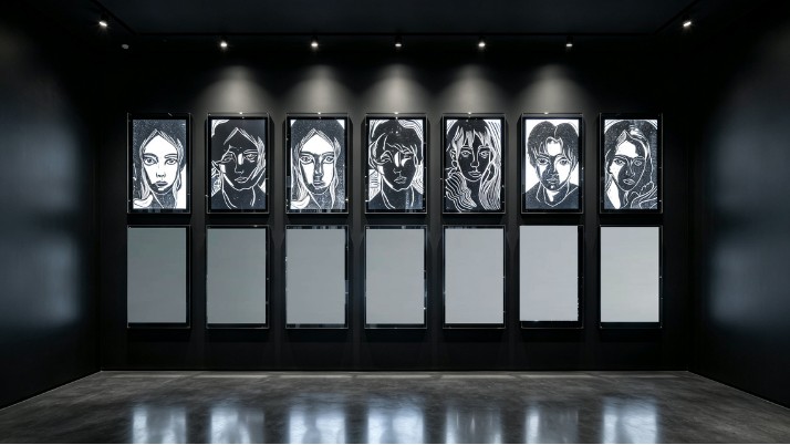 Proposed portrait display arrangement