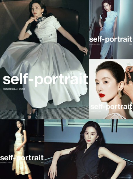 self-portrait multi-scene fashion collage used as a competitor research reference
